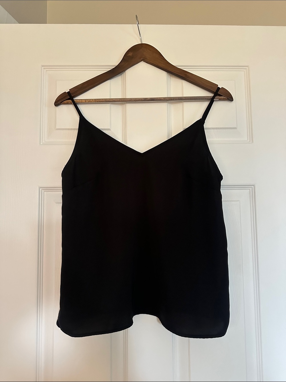 a new day Black V-Neck Spaghetti Strap Camisole